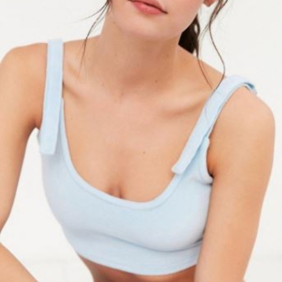 Urban Outfitters Tops - HP Street-Style Hipster Velvet Gym Crop Top